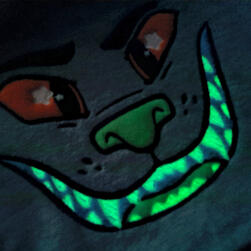 Gremory the Demon Cat (embroidery)